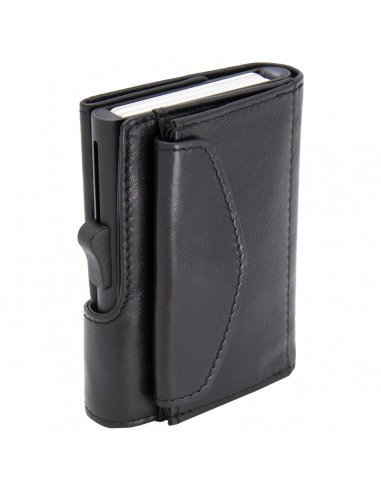 Portafoglio in pelle Nero Blackwood -...